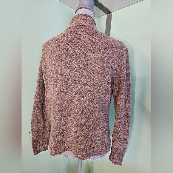 WOOLRICH women's medium sweatshirt cowl neck sweater wool blend - Picture 4 of 5